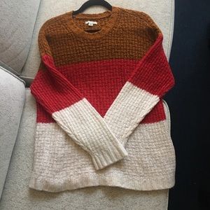 American Eagle Colorblocked Sweater